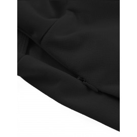Vestido midi elegante com decote profundo e ombros descobertos para mulheres - Cintura de um ombro, verde vibrante, perfeito para festas e eventos de moda
