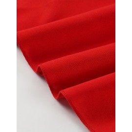 Vestido midi elegante com decote profundo e ombros descobertos para mulheres - Cintura de um ombro, verde vibrante, perfeito para festas e eventos de moda