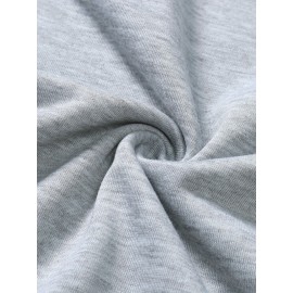 Suéter de poliéster para amantes, estampa de Feliz Ano Novo para o Dia dos Namorados, moda casual para casa, suéter solto e confortável de manga longa para amantes, top esportivo casual de primavera e outono, adequado para homens e mulheres, como pre