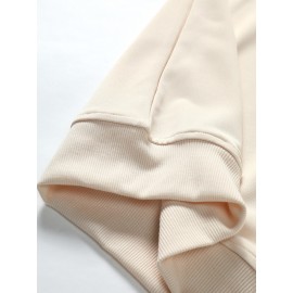 Suéter de poliéster para amantes, estampa de Feliz Ano Novo para o Dia dos Namorados, moda casual para casa, suéter solto e confortável de manga longa para amantes, top esportivo casual de primavera e outono, adequado para homens e mulheres, como pre