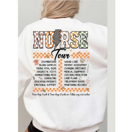 É a Época de Suor de Morcegos Camiseta Morcegos Crewneck Bordado Outono Crewneck Suéter
