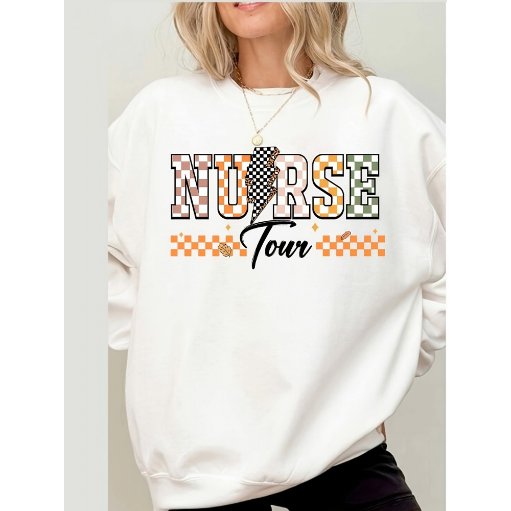 É a Época de Suor de Morcegos Camiseta Morcegos Crewneck Bordado Outono Crewneck Suéter