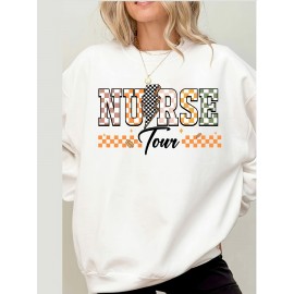 É a Época de Suor de Morcegos Camiseta Morcegos Crewneck Bordado Outono Crewneck Suéter