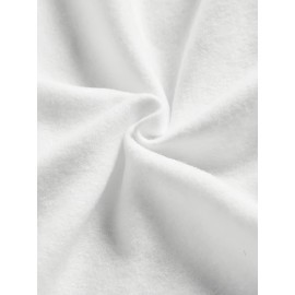 Moleca de Brooklyn Nova Iorque com Gráfico de Manga Longa - Sweatshirt de Pulôver, Estilo Desportivo Casual, Branco com Impressão Preta, Perfeito para Atividades ao Ar Livre no Outono/Inverno, Vestuário Casual com Capuz | Pulôver Desportivo | Ajuste Confo