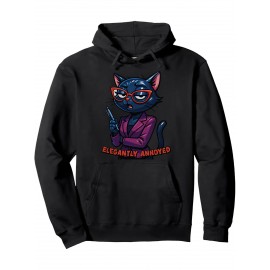 O Gato Me Anoiou. Este Fofo Animal T-Shirt Para Mulheres É Feito De Tecido Macio E Confortável E É Versátil Como Presente. É Perfeito Para Fatos De Verão. É Um Sweatshirt Com Capuz Elegante Para Homens E Mulheres. Também É Um Capuz De Moda