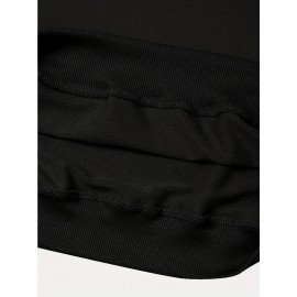 Moletom Casual Feminino de Gola Redonda Oversized - Estampa Geométrica Rosa Suave, Corte Relaxado, Lavável à Máquina, Conforto para Todas as Estações, Blusa Clássica para Senhoras, Tecido Respirável, Pulôver Elegante