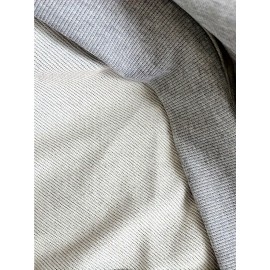 Moletom Casual Feminino de Gola Redonda Oversized - Estampa Geométrica Rosa Suave, Corte Relaxado, Lavável à Máquina, Conforto para Todas as Estações, Blusa Clássica para Senhoras, Tecido Respirável, Pulôver Elegante