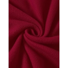 Moletom feminino Y2K elegante com gráfico de rato dos desenhos animados, Moletom com capuz de gola redonda, Top casual esportivo de manga comprida com gola redonda, Poliéster, Todas as estações, Tamanho adulto, Tecido de malha, Material elástico