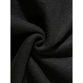 Moletom Casual Feminino com Zíper e Estampa Abstrata de Letras KANE - Jaqueta Cinza Claro Ajuste Relaxado, Lavável à Máquina para Todas as Estações, Roupa Confortável para Viagem & Uso Diário