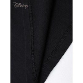 Camiseta Oficial Disney Minnie Mouse Feminina - Algodão Macio com Laço Vermelho e Estampa de Cogumelo - Roupa Leve para Festas, Presente de Aniversário, Moda Casual Verão, Tecido Respirável, Merchandise Oficial da Disney para Adultos