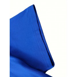 T-shirt de verão para homem, com gola redonda, mangas curtas e estampa de algodão puro.