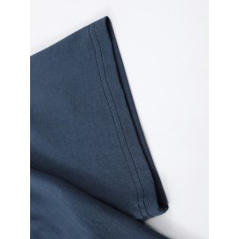 O presente de volta às aulas começa a ser devolvido. 1 peça nova camiseta de algodão puro de verão para homem, top de manga curta impresso de dupla face, branco, ameixa, vermelho, preto, cinza, azul marinho, adequado para casa, exterior, festa, desporto, 
