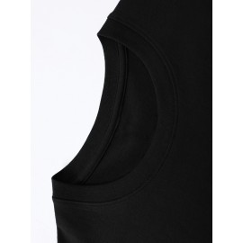 O presente de volta às aulas começa a ser devolvido. 1 peça nova camiseta de algodão puro de verão para homem, top de manga curta impresso de dupla face, branco, ameixa, vermelho, preto, cinza, azul marinho, adequado para casa, exterior, festa, desporto, 