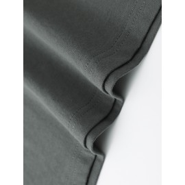 O presente de volta às aulas começa a ser devolvido. 1 peça nova camiseta de algodão puro de verão para homem, top de manga curta impresso de dupla face, branco, ameixa, vermelho, preto, cinza, azul marinho, adequado para casa, exterior, festa, desporto, 