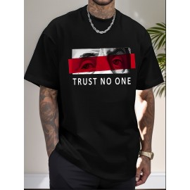 Camiseta de Algodão Masculina Personalizável - Desenho Gráfico 