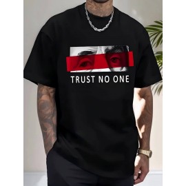 Camiseta de Algodão Masculina Personalizável - Desenho Gráfico 