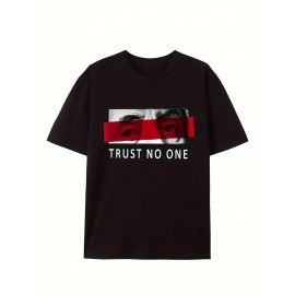 Camiseta de Algodão Masculina Personalizável - Desenho Gráfico 