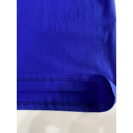 Camiseta de algodão puro de 220g de espessura premium com estampa de cigarro, camiseta casual de algodão penteado para homens, camiseta de gola redonda de mangas curtas, com uma certa espessura adequada para usar no verão