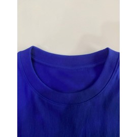Camiseta de algodão puro de 220g de espessura premium com estampa de cigarro, camiseta casual de algodão penteado para homens, camiseta de gola redonda de mangas curtas, com uma certa espessura adequada para usar no verão