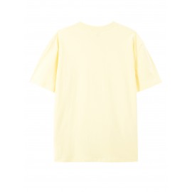Camiseta de algodão puro de 220g de espessura premium com estampa de cigarro, camiseta casual de algodão penteado para homens, camiseta de gola redonda de mangas curtas, com uma certa espessura adequada para usar no verão