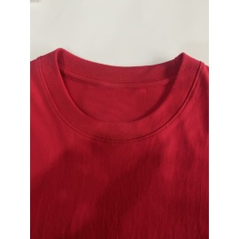 Camiseta de algodão puro de 220g de espessura premium com estampa de cigarro, camiseta casual de algodão penteado para homens, camiseta de gola redonda de mangas curtas, com uma certa espessura adequada para usar no verão