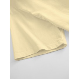 T-shirt de gola redonda para homem, branco, edição limitada, impressão dourada, casual, streetwear