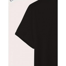 Camiseta Masculina WAY MAKER com Estampa Gráfica de Manga Curta - Design da Cruz Vermelha, Gola Careca em Algodão Preto, Ajuste Regular para Verão Casual para Jovens e Adultos