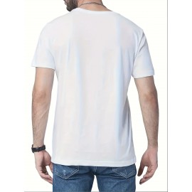 Camisetas de manga curta estampadas e modernas para homens e mulheres, ideais para desporto