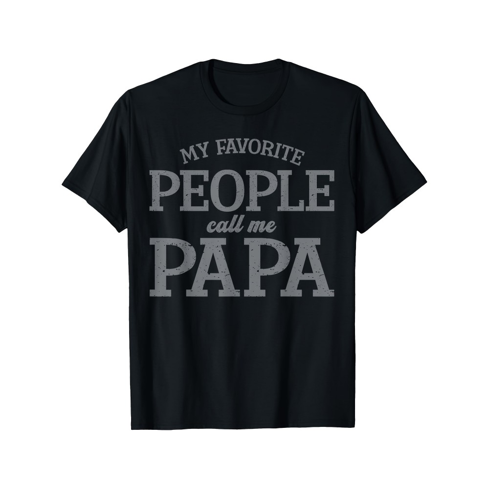 T-shirt masculina 220g 100% algodão - Meus favoritos chamam-me pai, humor vintage engraçado, t-shirt pai