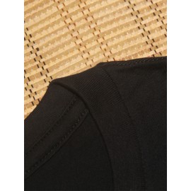 Camiseta Masculina com Águia Patriótica & Bandeira Americana - Algodão Macio, Manga Curta, Gola Redonda, Estilo Bohemio para o 4 de Julho ou Uso Casual Diário, Roupas com Bandeira Americana
