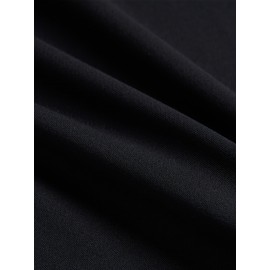 Camiseta Masculina de Manga Curta com Gráfico do Texas, Azul Marinho com Estampa em Negrito 
