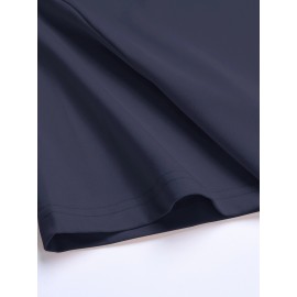 Camiseta Masculina de Manga Curta com Gráfico do Texas, Azul Marinho com Estampa em Negrito 