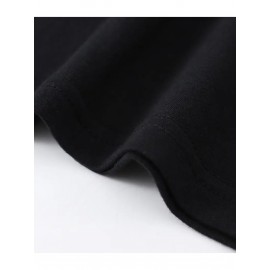 T-shirt gráfica de Brooklyn para homem - 180g de algodão macio, decote redondo, estilo urbano, preto com estampa branca, t-shirt casual de verão, roupa casual | Camisa com estampa ousada | Camisa de textura macia