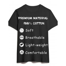 T-shirt de manga curta e decote redondo para o Dia da Independência, exclusiva em algodão puro de 180g, casual e confortável, com padrão de águia espalhada e bandeira americana, elegante, casual e suave, em algodão puro, confortável e respirável.