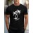 T-shirt masculina de manga curta com estampa de palmeira, confortável, com decote redondo, em algodão, respirável e macia, roupa masculina, t-shirt de verão e primavera, roupa de rua, tecido de algodão, estampa de letras na moda