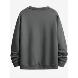 Moletom estampado com padrão criativo de urso com zíper, moletom de mangas compridas com capuz e gola redonda, casual e fashion, ideal para usar na primavera e outono, confortável e respirável.