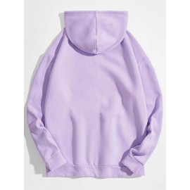Moletom com capuz masculino solto, feito de mistura de algodão, com bolso, casaco para outono e inverno, adequado para uso no outono e inverno. Roupas esportivas, ideais para presentes de feriado, presentes preferidos.