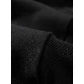 Moletom com capuz masculino solto, feito de mistura de algodão, com bolso, casaco para outono e inverno, adequado para uso no outono e inverno. Roupas esportivas, ideais para presentes de feriado, presentes preferidos.