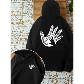 Moletom Feminino Estampado de Super-Herói, Moletom Casual Moderno, Cor Sólida, Modelo Solto, Ideal para Primavera, Verão e Outono - Presente para o Dia dos Pais