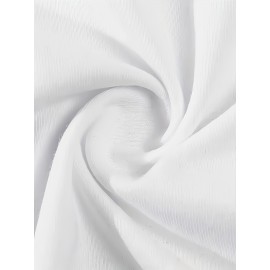 Camisa Masculina de Manga Longa - Top Básico Minimalista para o Dia a Dia | Camiseta 100% Algodão Macio e Respirável com Gola Redonda | Uso Casual ou Formal | Essencial Lavável na Máquina, Roupa Versátil e Confortável