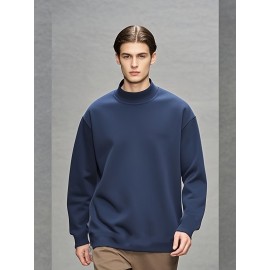 Moletom de lã masculino Derong: Mantenha-se aquecido e confortável durante todo o inverno em nosso moletom de lã masculino Derong. Perfeito para sobreposição ou para usar sozinho.