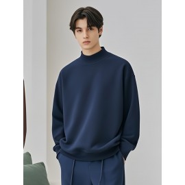 Moletom de lã masculino Derong: Mantenha-se aquecido e confortável durante todo o inverno em nosso moletom de lã masculino Derong. Perfeito para sobreposição ou para usar sozinho.