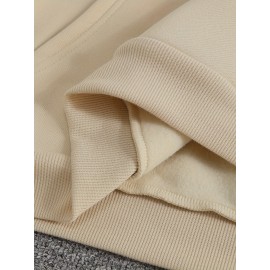 Camisola com capuz estampada de galáxias para outono/inverno masculino, forro de Terry francês, poliéster, tecido de tricô não elástico, ajuste solto com detalhe de bolso, estilo casual desportivo com capuz