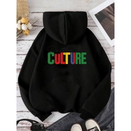 Faça, Camiseta de Capuz Casual e Moderna para Mulheres, de Cor Sólida, com Capuz Solto, Adequada para Primavera, Verão e Outono