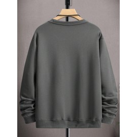 Lazer, Moda, Comutação Versátil, Esportes, Capuz Confortável de Manga Comprida Versátil para Homens, Imprimido Macio, Primavera e Outono, Tops Casuais, Roupas de Exterior para Homens