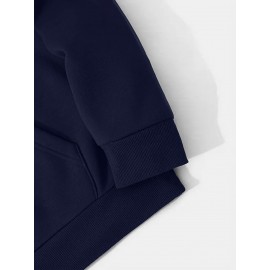 Moletom casual leve para homens para a primavera e o outono, estiloso e jovem.