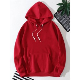 Imprima, Moletom casual e aconchegante para homens, Moletom com capuz de manga comprida na moda, Top versátil casual para outono inverno