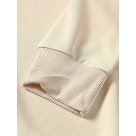 Camisola de Pescoço Redondo Cowboy Cat, Camisola de Pescoço Redondo da Moda e Tendência Masculina, Estampa de Gato Fofo, Camisola de Pescoço Redondo Confortável e Casual