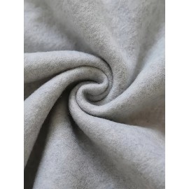 Jaqueta de Moletom com Zíper para Homens - Ajuste Esportivo Casual, Manga Longa e Punhos Elásticos, Cor Sólida, Ideal para Academia, Roupas ao Ar Livre, Design Minimalista, Material Confortável, Estilo Ativo