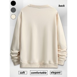 Personalização gratuita direto da fábrica: Moletom com capuz grosso de 450g personalizado com gola redonda para roupas de família, grupo, turma e empresa. Personalização de presentes com imagens/textos/fotos.
